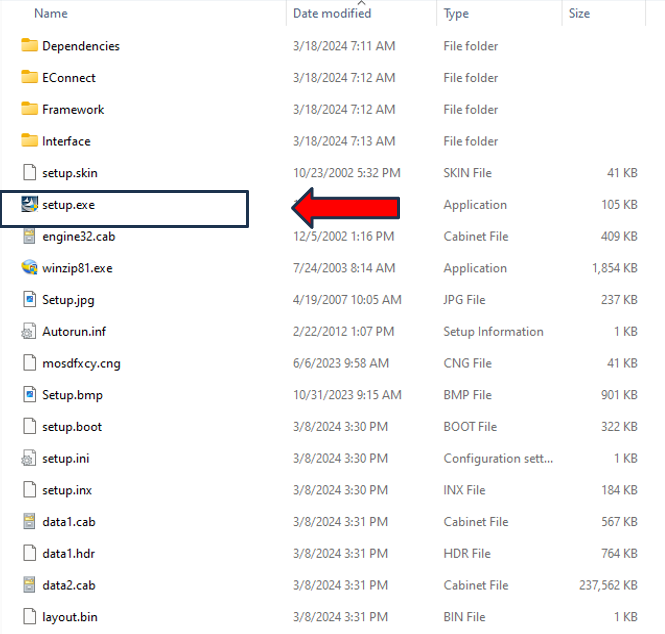 A look at the contents of the RVS Install Flashdrive